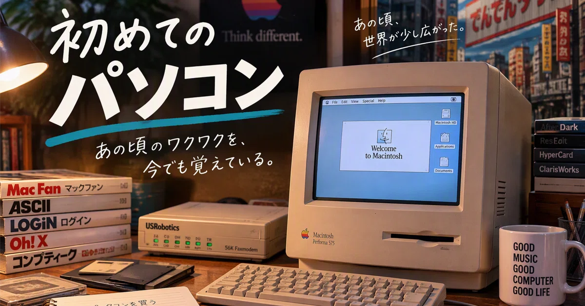 The Macintosh Performa 575 and My First Internet Experience｜じゅん
