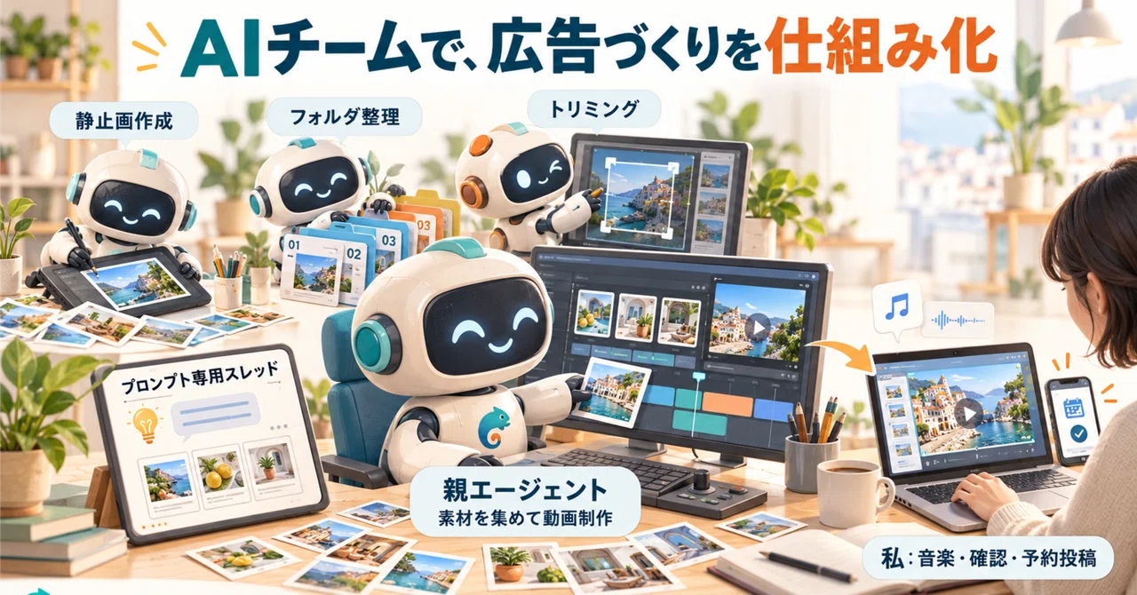 Instagram makes me feel down, so I automated ad creation with AI｜pixelカメレオン