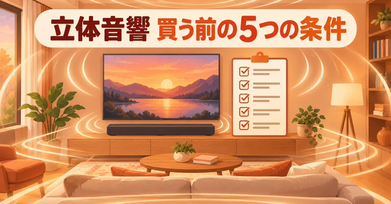 Which Soundbar with Spatial Audio is Recommended? 5 Conditions ...