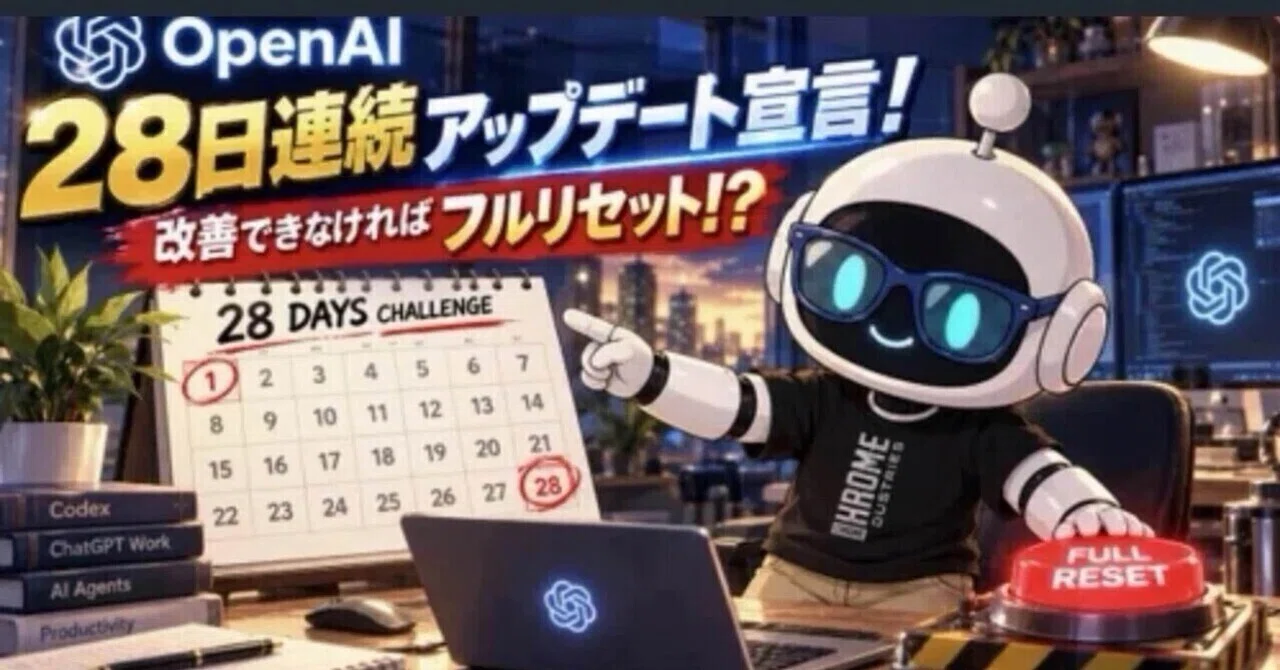 Day 16: OpenAI 'We will improve every day for 28 days. If we can't, a ...