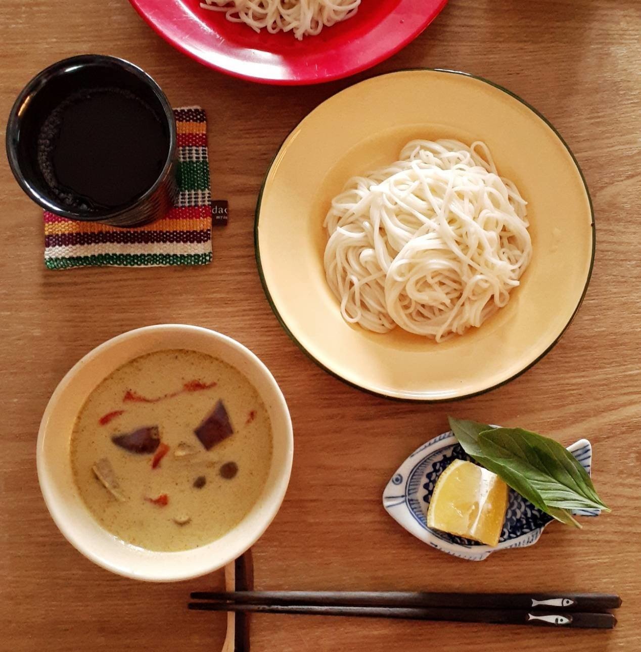 Roi Thaiで作るグリーンカレーつけ麺 Iidako イイダコ Note