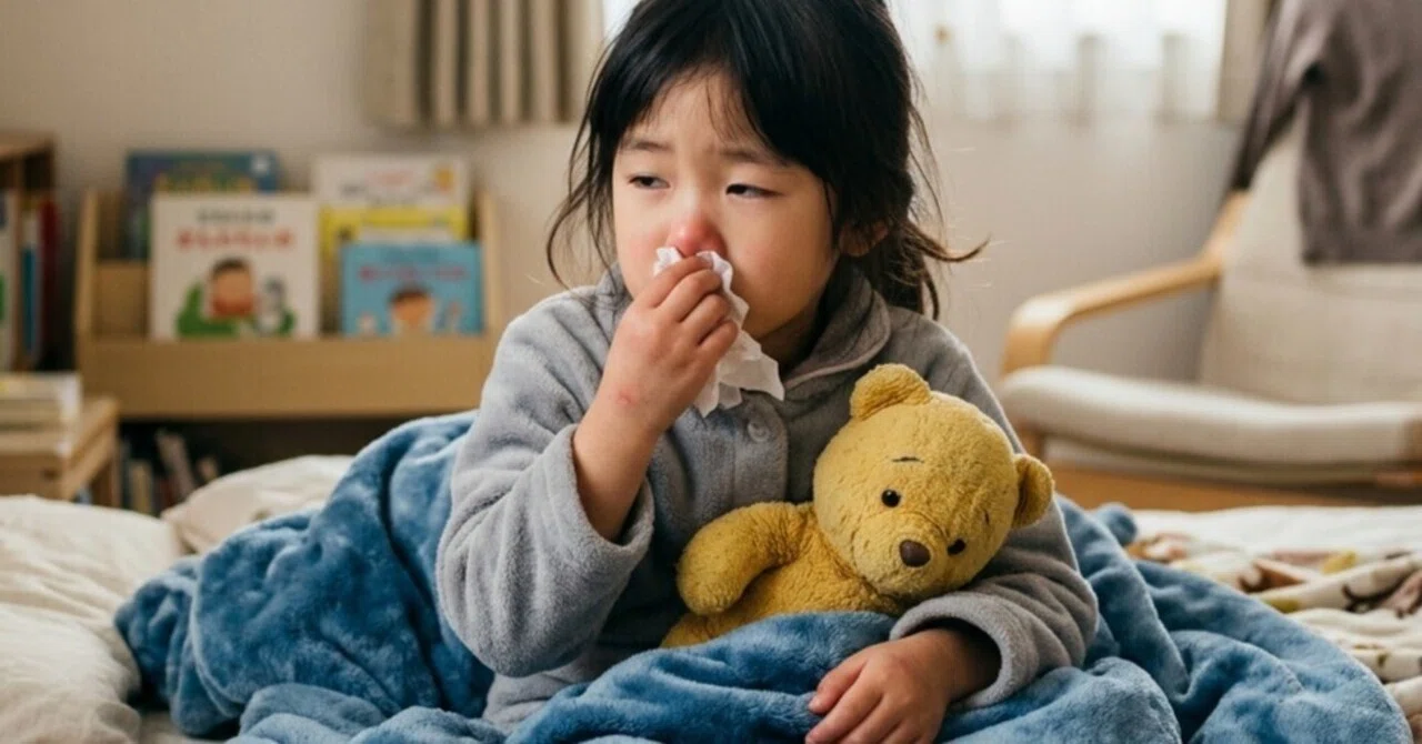 [Raising 4 Kids] When a cold hits our house, the 'dreaded baton relay ...