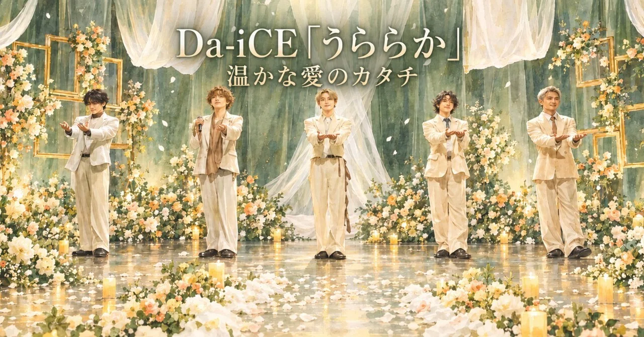 Da-iCEの新曲「うららか」が描く、温かな愛のカタチ