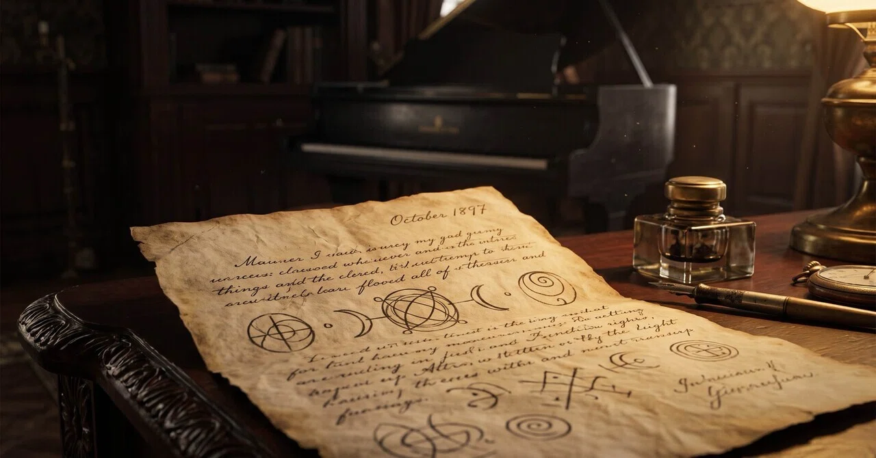 【The 120-Year-Old Unsolved Note Left by a Genius Composer】Can You See ...