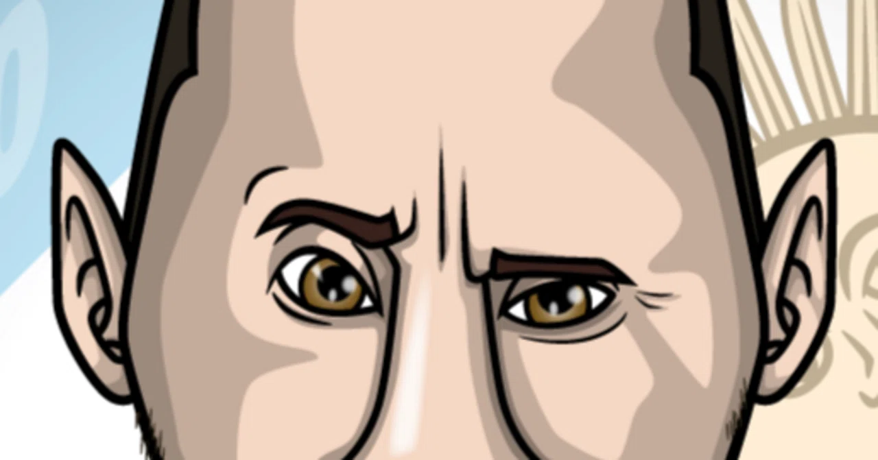 [Production Journal] I tried drawing a stylized caricature of Messi ...
