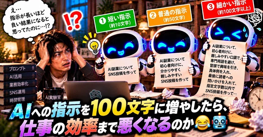 If I increase my AI prompts to 100 characters, will it actually hurt my ...