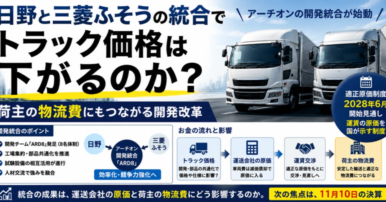 Hino and Mitsubishi Fuso have begun integrating development. How will ...