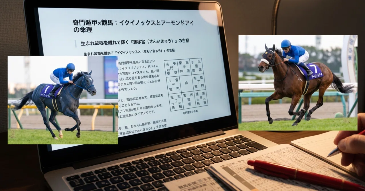 [Qi Men Dun Jia x Horse Racing] Hidden commonalities in the charts of ...