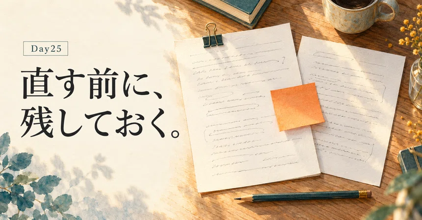 [Day 25] Should I fix or keep sentences that people say they 'don't ...