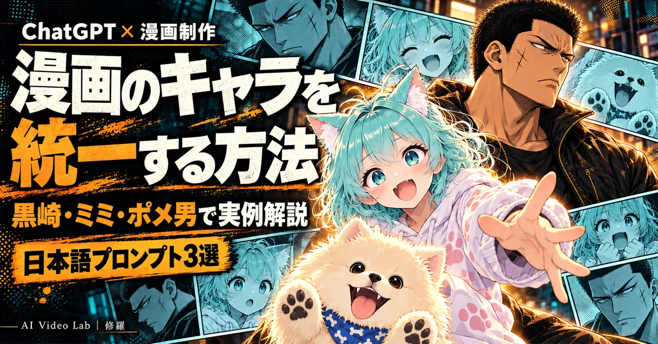 🎨 How to maintain consistency for manga characters in ChatGPT ...