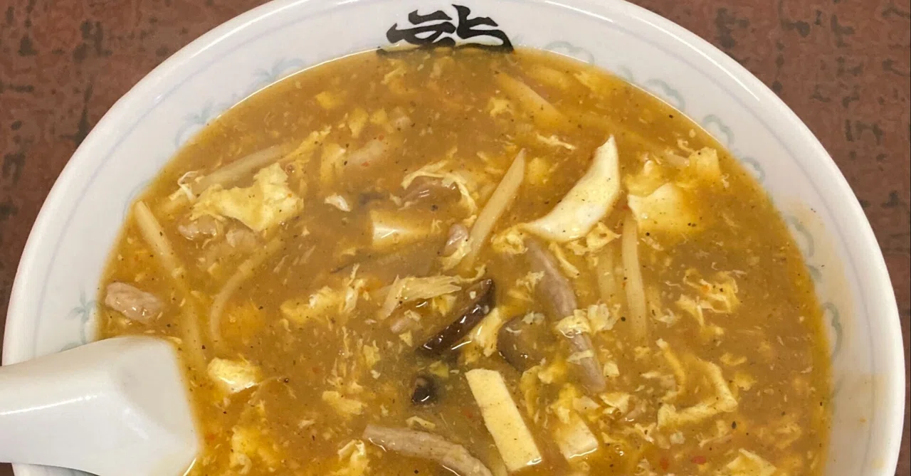 [Higashi-Ojima] The Ultimate Hot and Sour Soup Noodles from a Half ...