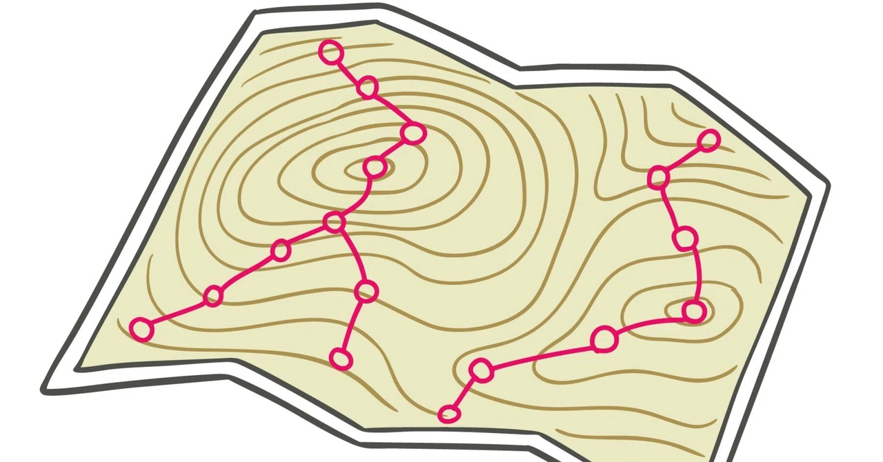 Cutting out a map of the Northern Alps｜南国技術士