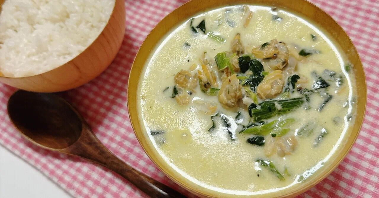 Dinner for One | Quick Clam Chowder-Style Milk Soup｜気まぐれmaho