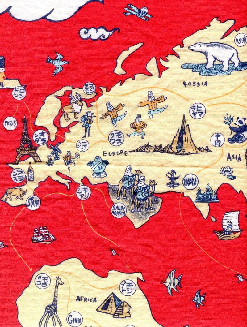地図を見る夏の旅 Haniho Kum Note