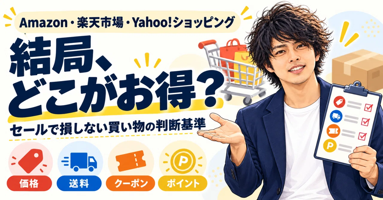 Amazon, Rakuten, or Yahoo! - Which is actually the best deal? Criteria ...