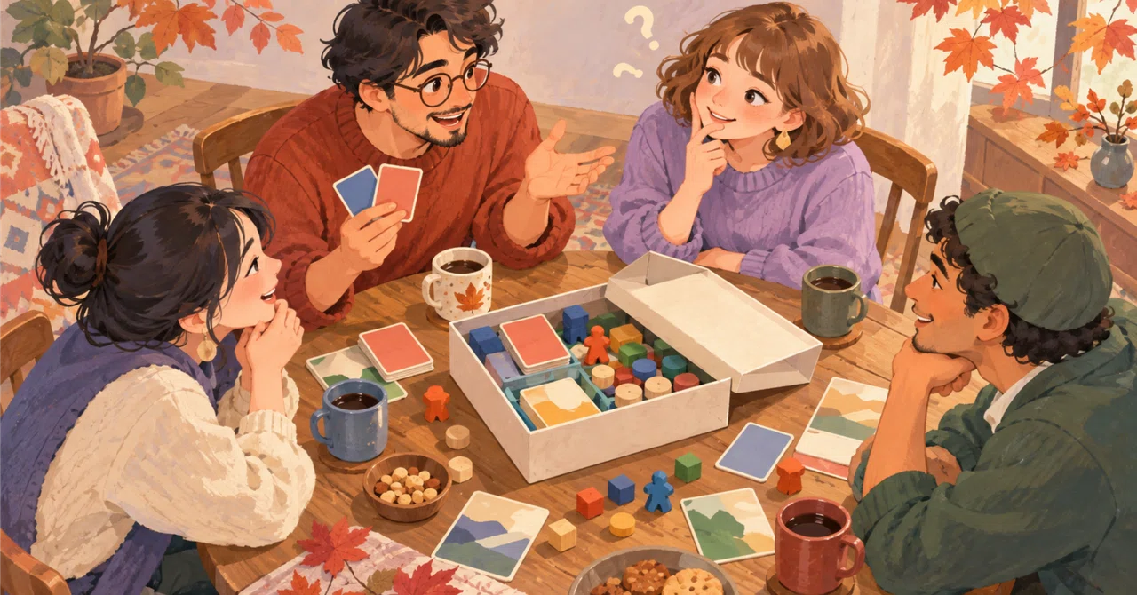 When you're unsure about choosing a board game, think about the people ...