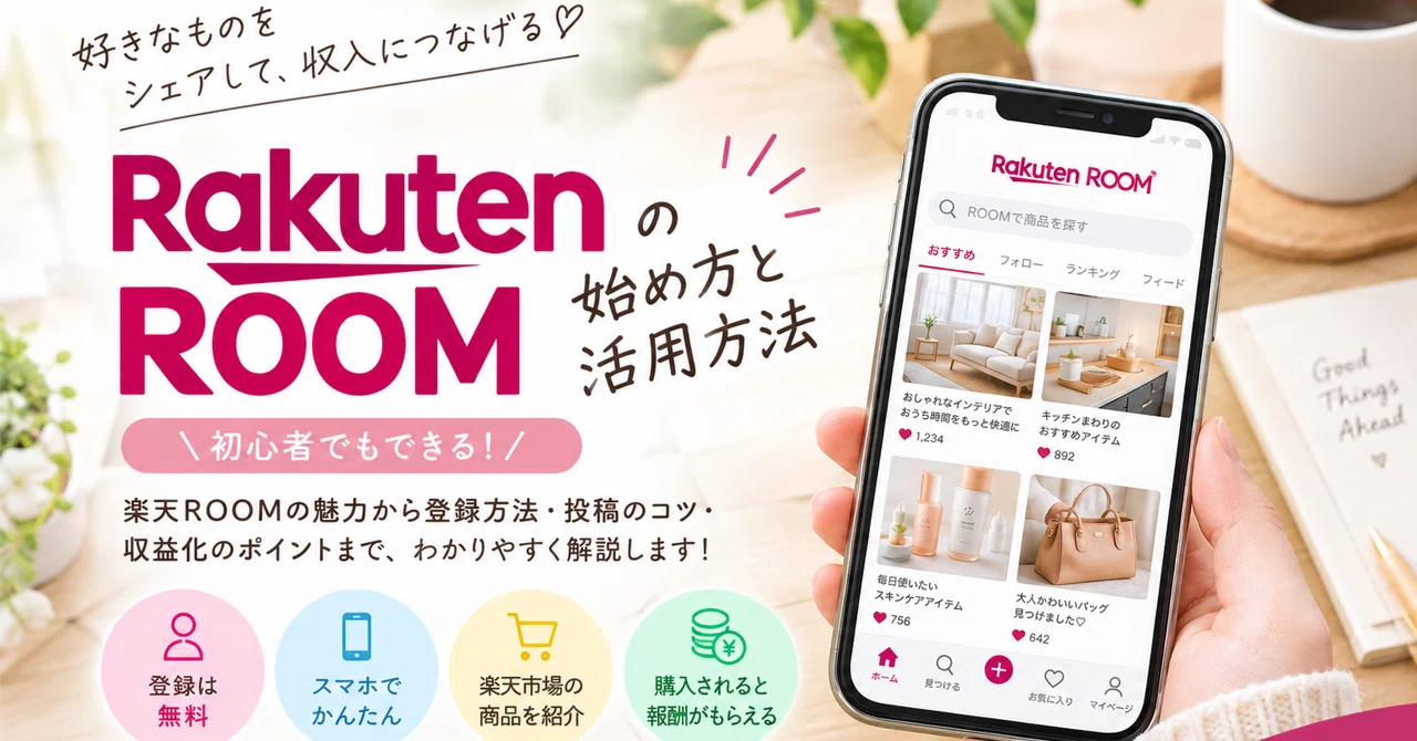 [For Beginners] Earn Extra Income with Rakuten ROOM! A Thorough Guide ...