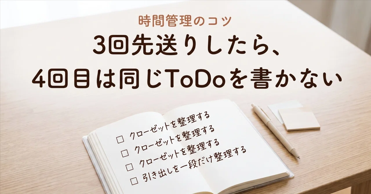 When you keep putting off a task, doubt the task, not yourself｜本間朝子｜知的 ...