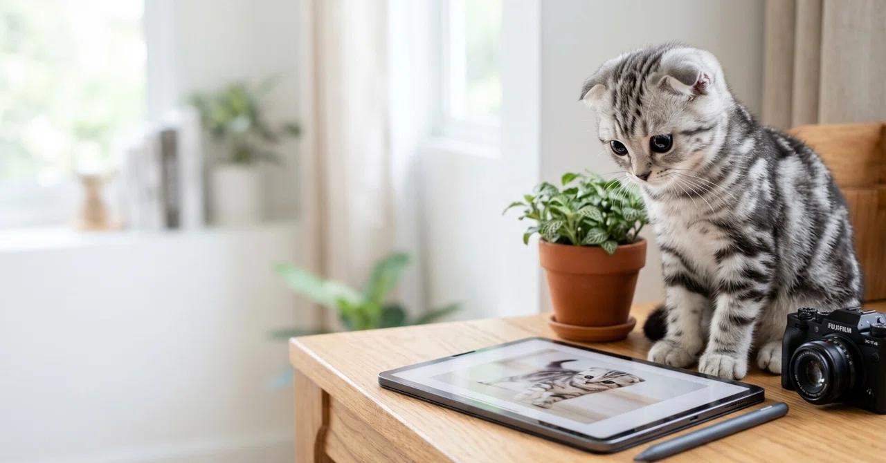 Editing and Processing Cat Photos: Trying Out Some Ideas with AI|miniHYDE