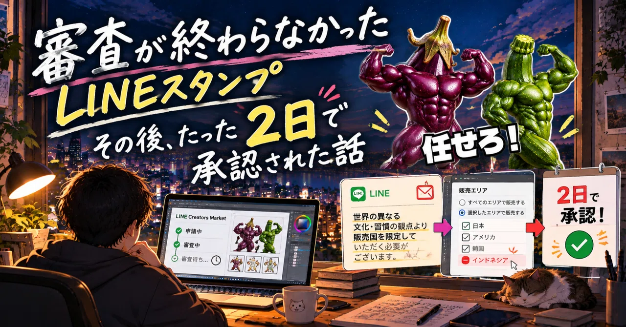 I previously wrote an article about how the LINE sticker review process ...