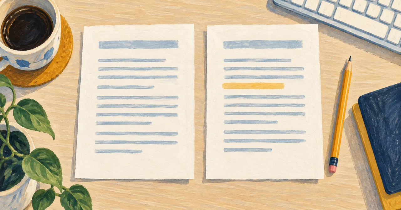 Correcting PDF text in Word. Keep the original and compare until after ...