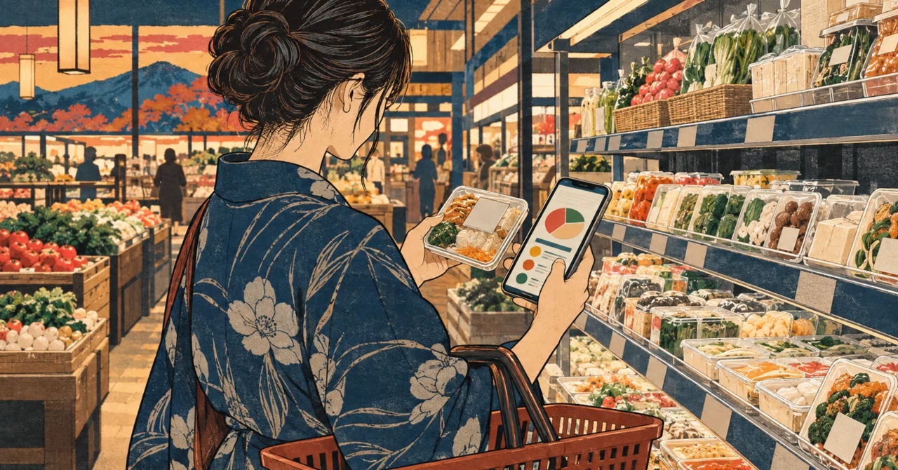 It's hard to read the back of food labels at the supermarket. What ...