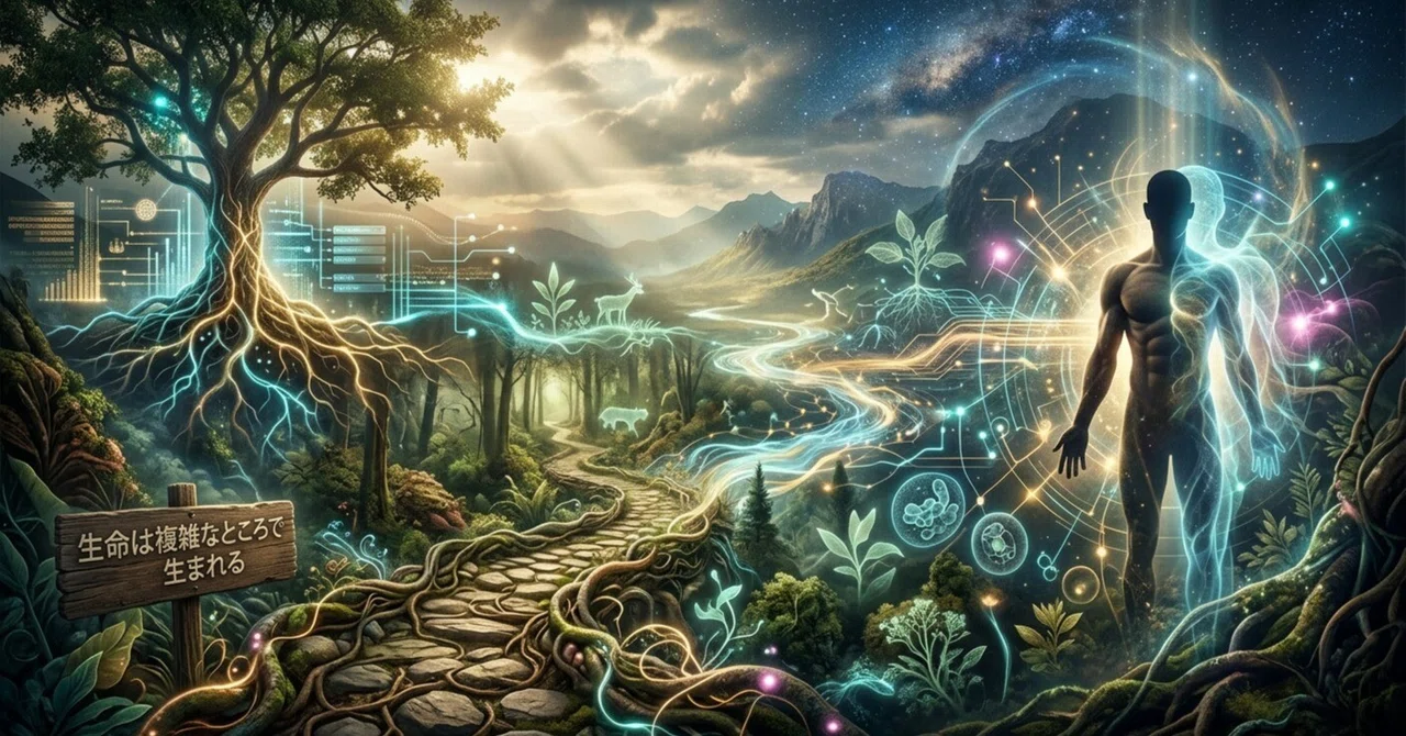 Life is Born in Complexity｜クマ犬ぽた