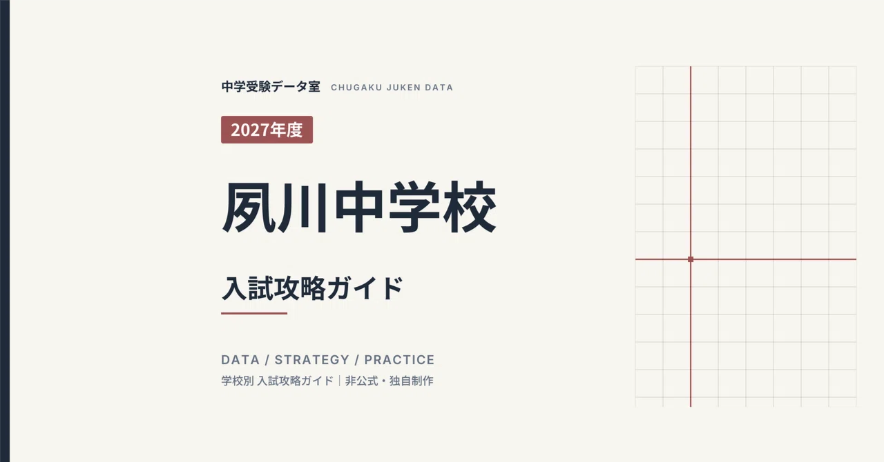 [FY2027] Shukugawa Junior High School Entrance Exam Preparation ...