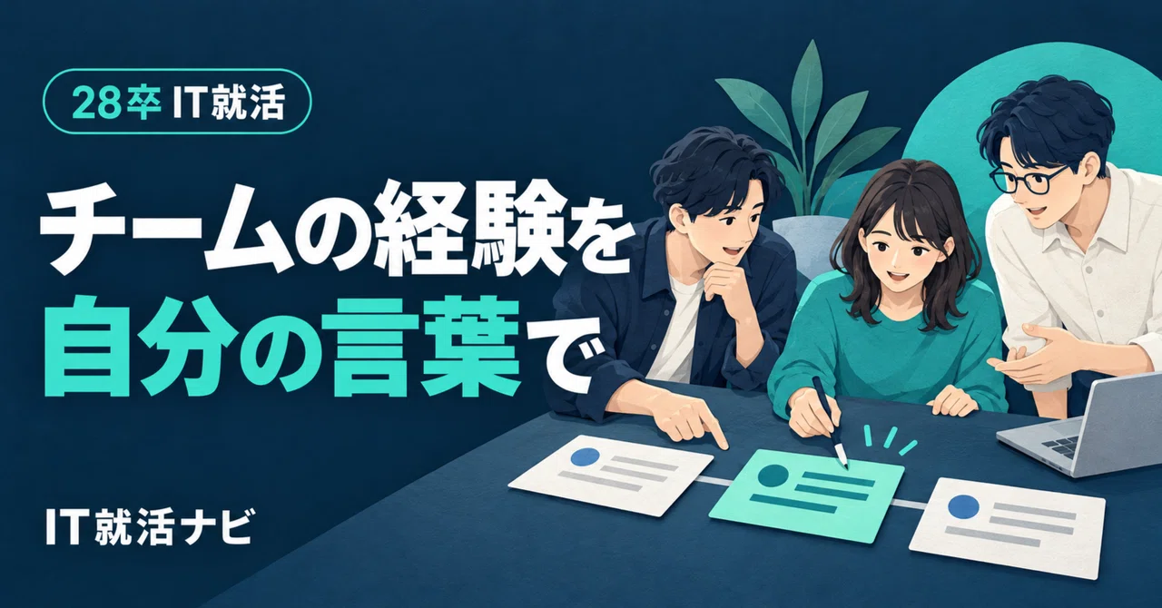 [28 Grads IT Job Hunting] Transforming Team Activity Experience into ...