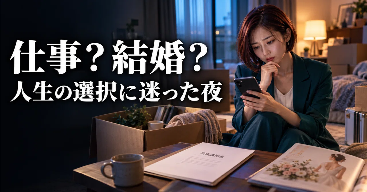 (Woman in her 20s) A night of hesitation before major decisions: moving ...