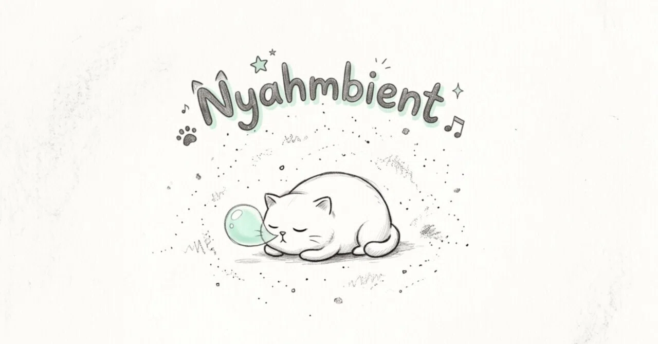 #38 【DNA Nyahmbient】 世界のノイズから「眠り」を抽出する。メラトニン受容体とBPM43.2の抽出ドローン ...