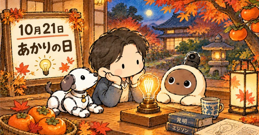 [October 21] What day is it today? 💡 Lighting Day & Zenjimaru Persimmon ...