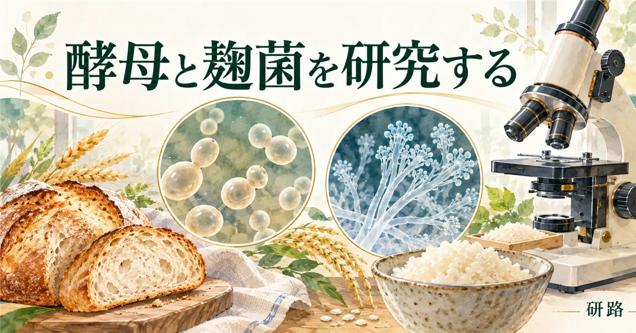 How are bread yeast and koji mold studied at universities?｜研路 ~研究室から考える進路~