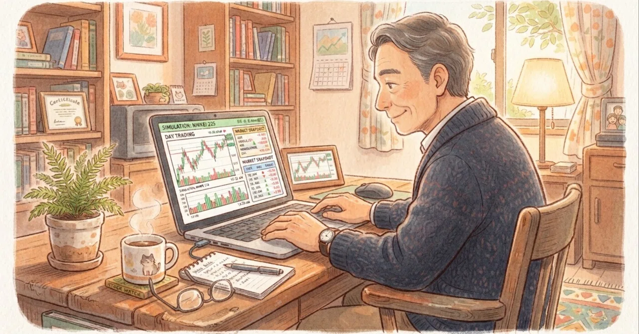 Stock Price Random Number Program in MSX BASIC｜@きの