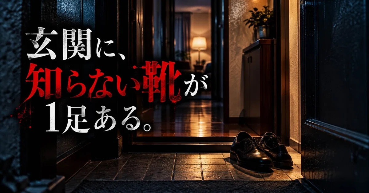 [Short Story] There is a pair of shoes I don't recognize in the ...