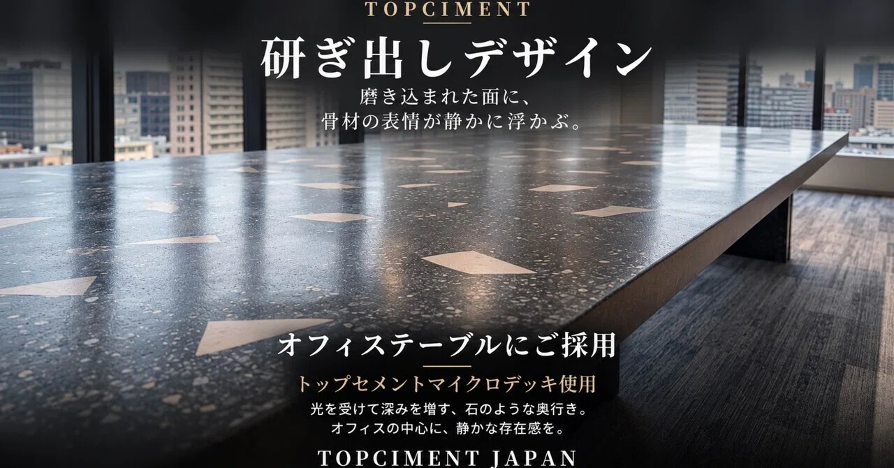 Topciment Polished Design | Adopted for Office Tables, the Expression ...