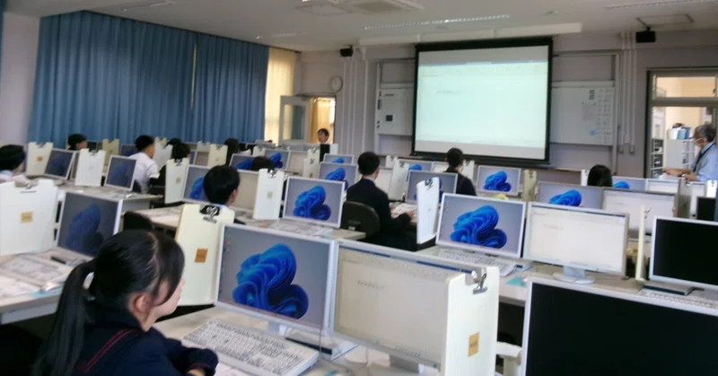中学生体験学習を開催しました未来への第一歩、本校で体験！