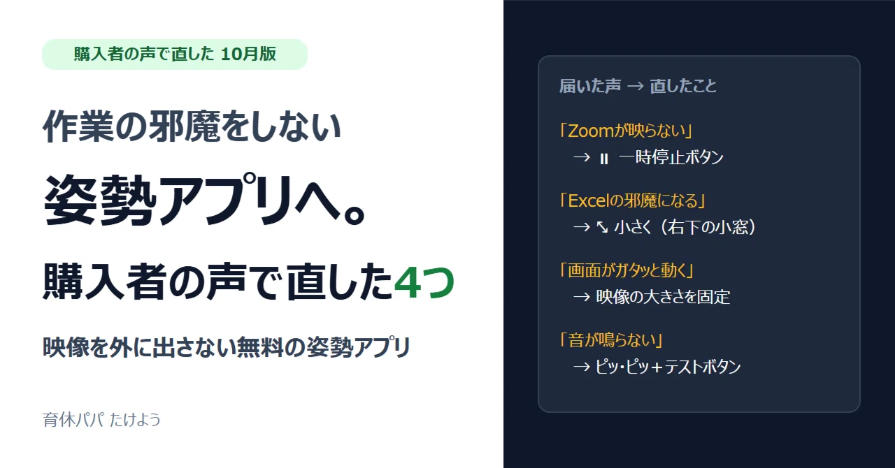 ShiseiKeeper: Towards a posture app that doesn't get in the way of your ...