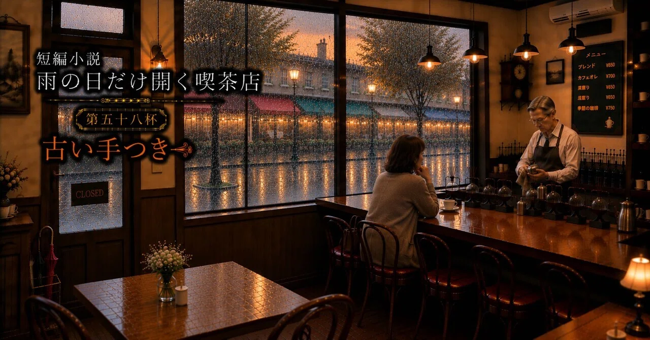 Short Story | The Cafe That Only Opens on Rainy Days: 86th Cup 'The ...