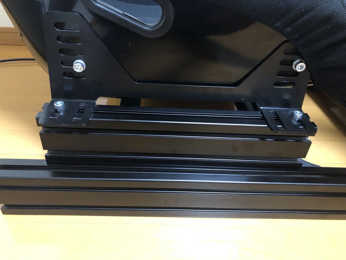 ミスミアルミフレームでiRacing④（SIMコクピット完成編）｜MASK