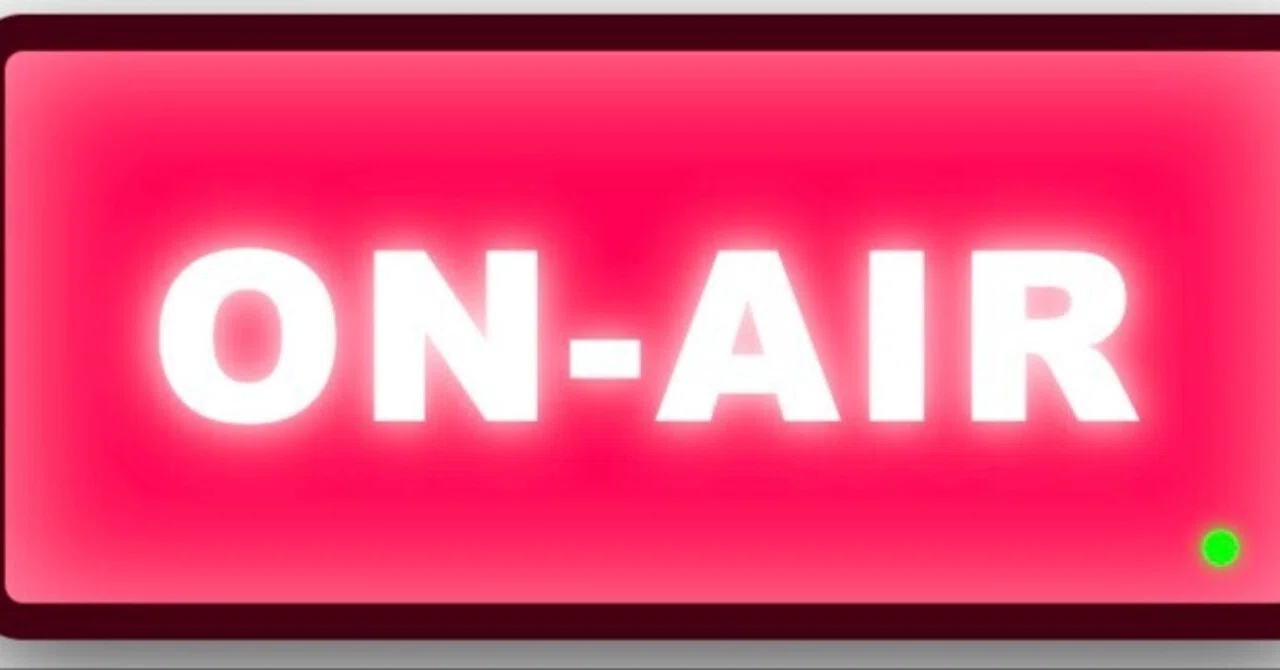 [For OBS Streaming] ON AIR Lamp-style Widget｜てぃうん＠副業🫶