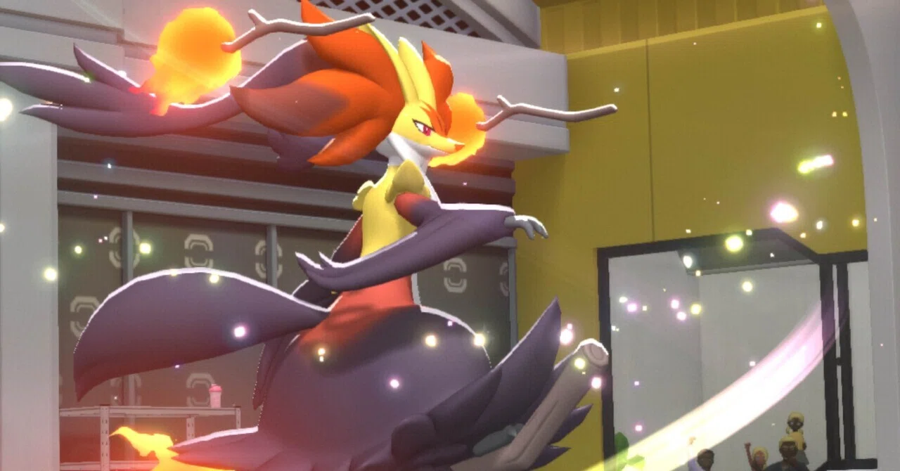 Blow past them at top speed!! High-speed movement Mega Delphox [Pokemon ...
