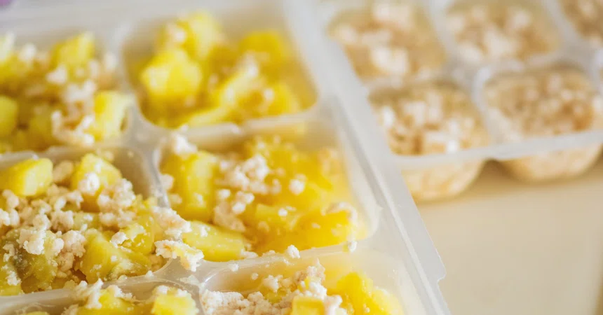 [Meal Prep] A hack to shorten the time it takes to cool down food for ...