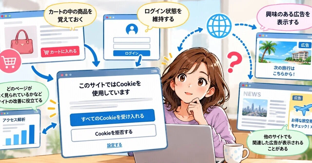 Easy Explanation of DX Terms: 38. Cookies (Part 1)｜岸 晶子