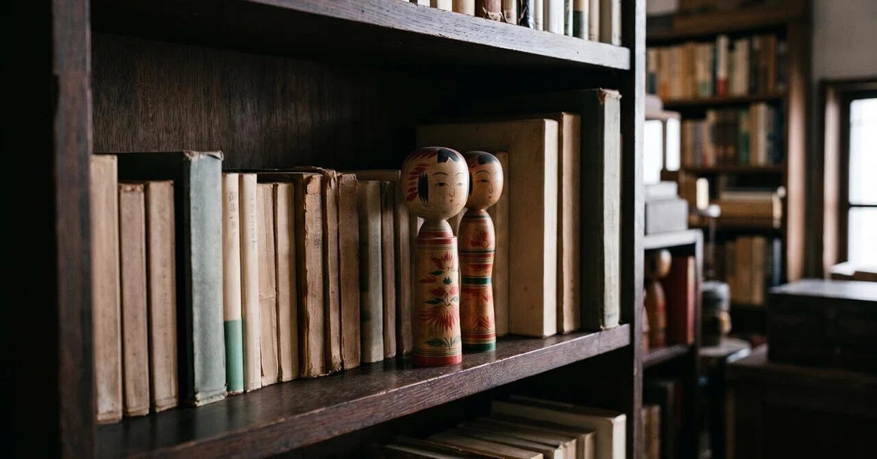The Reason Why Kokeshi Dolls Are Lined Up in Jimbocho's Used Bookstores ...