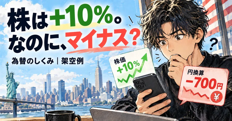 US stocks are up 10%, but I'm losing money in yen. Why?｜投資家