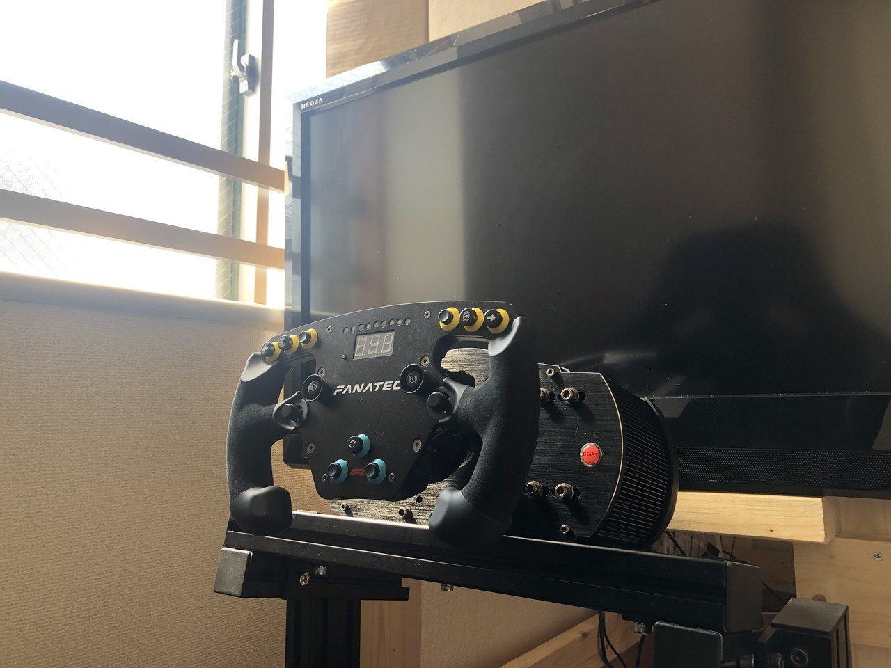 ミスミアルミフレームでiRacing④(SIMコクピット完成編)|MASK ミスミアルミフレームでiRacing④(SIMコクピット完成編)|MASK
