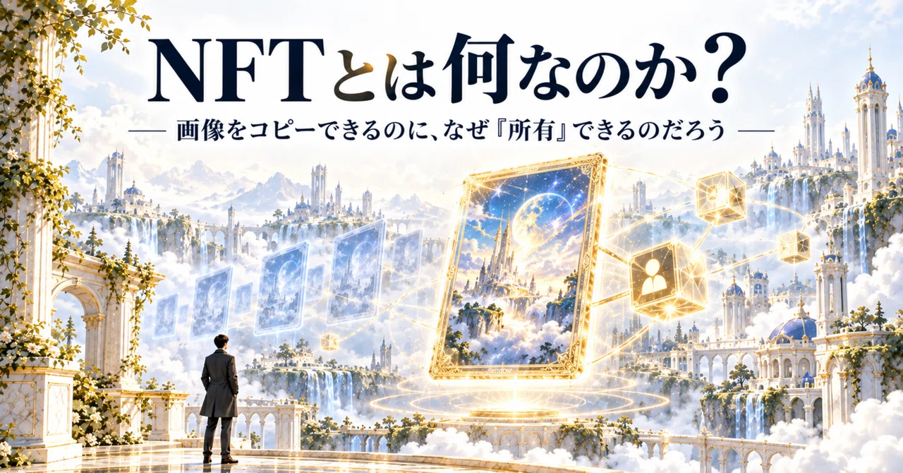 What is an NFT? If images can be copied, why can they be 'owned'?｜agcp
