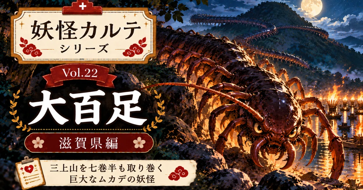 [Yokai Chart] Vol. 22 Shiga Prefecture 