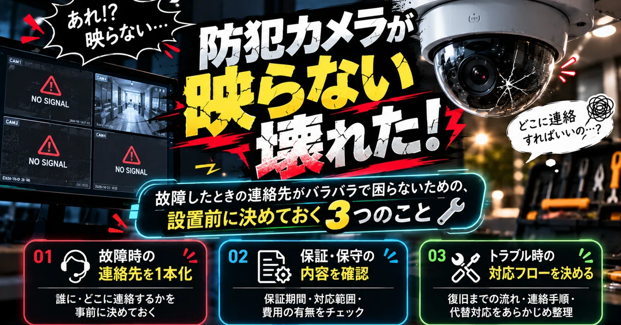 Security Camera Not Working or Broken! 3 Things to Decide Before ...